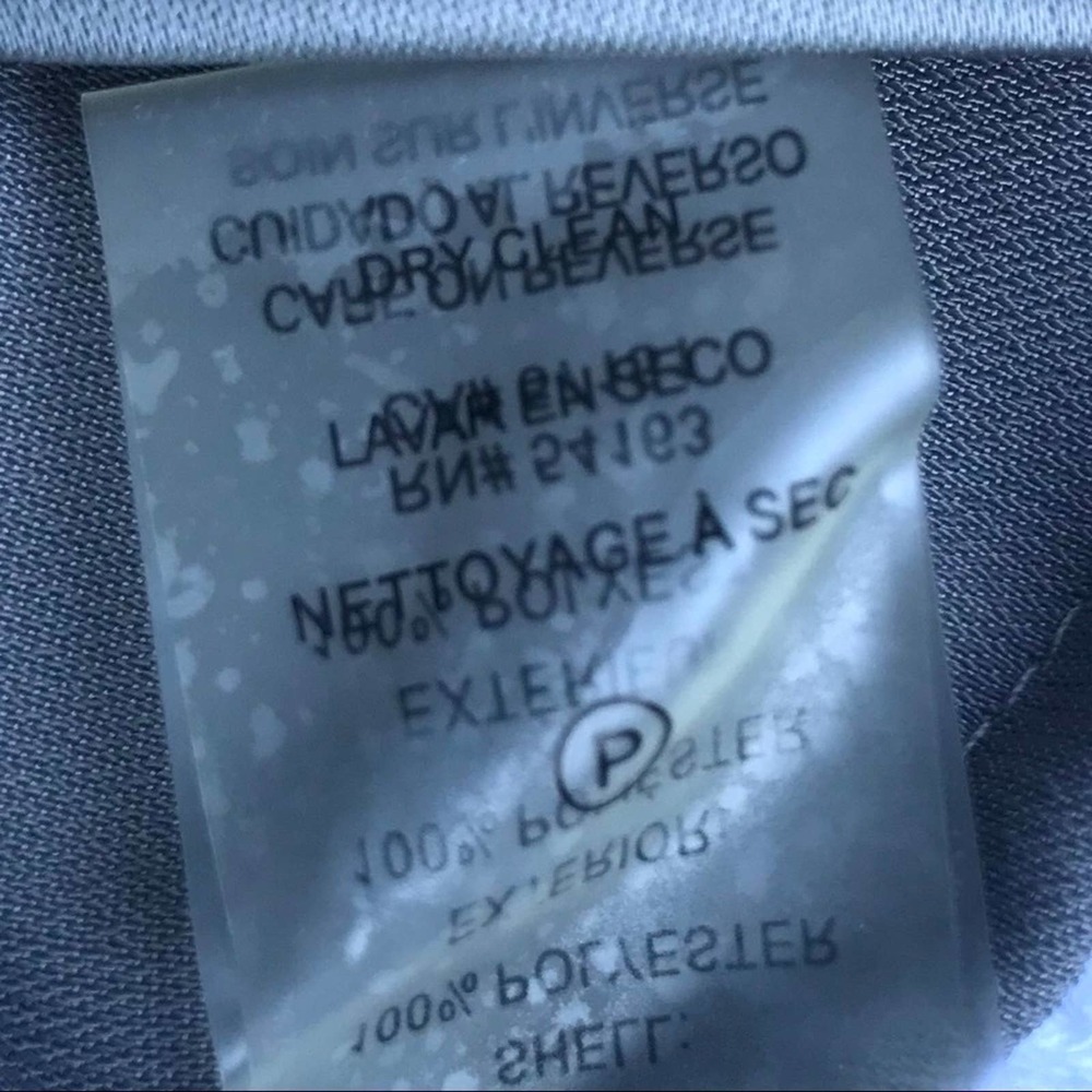 Calvin Klein pewter/silver Sleeveless Blouse - M - Picture 12 of 12